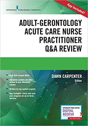 خرید ایبوک Adult-Gerontology Acute Care Nurse Practitioner Q&A Review دانلود کتاب بزرگسالان-جوناتولوژی مراقبت از حوادث پرستار متخصص پرسش و پاسخ نقد و بررسی کتاب از امازون گیگاپیپر